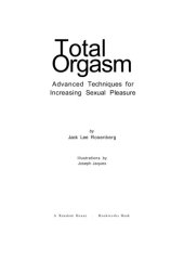 book Total Orgasm. Advanced Techniques for Increasing Sexual Pleasure.