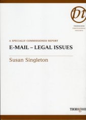 book E-Mail--Legal Issues, Second Edition 