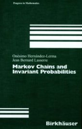 book Markov Chains and Invariant Probabilities 