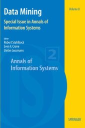 book Data Mining: Special Issue in Annals of Information Systems