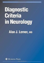 book Diagnostic Criteria in Neurology 