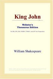 book King John 