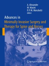 book Advances in Minimally Invasive Surgery and Therapy for Spine and Nerves 