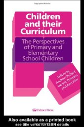 book Children And Their Curriculum: The Perspectives Of Primary And Elementary School Children