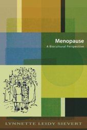 book Menopause: A Biocultural Perspective