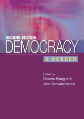 book Democracy: A Reader