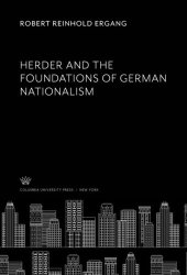 book Herder and the Foundations of German Nationalism