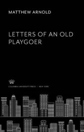 book Letters of an Old Playgoer