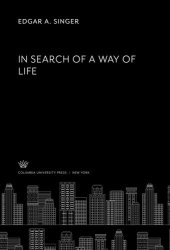 book In Search of a Way of Life