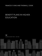 book Benefit Plans in Higher Education