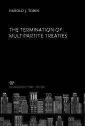 book The Termination of Multipartite Treaties