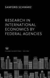 book Research in International Economics by Federal Agencies