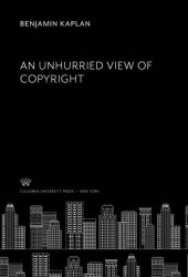 book An Unhurried View of Copyright