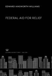 book Federal Aid for Relief