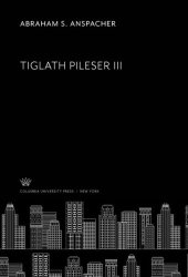 book Tiglath Pileser III