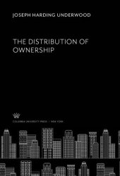 book The Distribution of Ownership