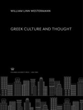 book Greek Culture and Thought