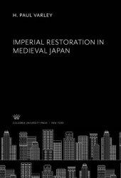 book Imperial Restoration in Medieval Japan