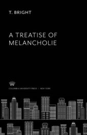 book A Treatise of Melancholie