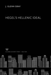 book Hegel’S Hellenic Ideal