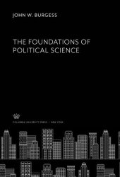 book The Foundations of Political Science