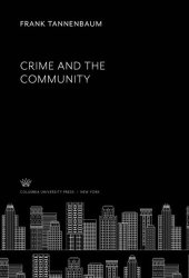 book Crime and the Community