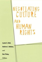 book Negotiating Culture and Human Rights