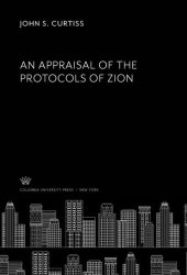 book An Appraisal of the Protocols of Zion
