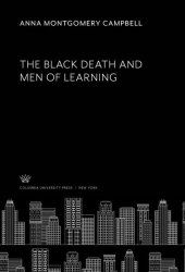 book The Black Death and Men of Learning