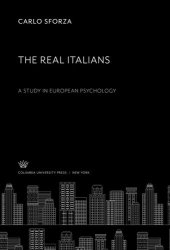 book The Real Italians: A Study in European Psychology