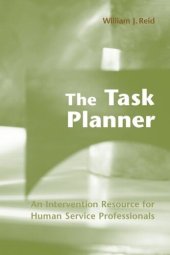 book The Task Planner: An Intervention Resource for Human Service Professionals