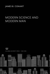 book Modern Science and Modern Man