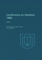 book Conference on Statistics 1960: Papers