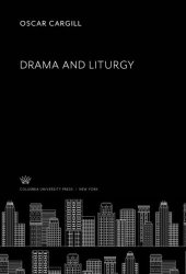 book Drama and Liturgy