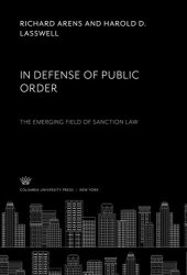 book In Defense of Public Order the Emerging Field of Sanction Law