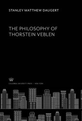 book The Philosophy of Thorstein Veblen