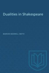 book Dualities in Shakespeare