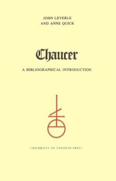 book Chaucer: A Select Bibliography