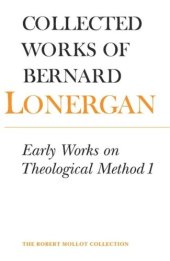 book Early Works on Theological Method 1: Volume 22