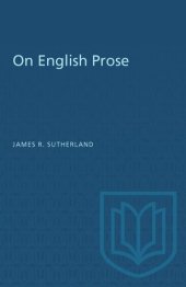 book On English Prose