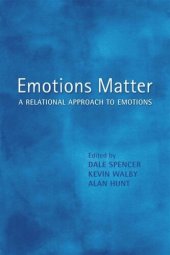 book Emotions Matter: A Relational Approach to Emotions