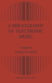 book A Bibliography of Electronic Music