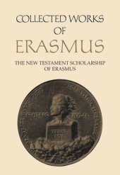 book Collected Works of Erasmus: The New Testament Scholarship of Erasmus, Volume 41