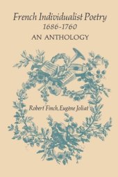 book French Individualist Poetry 1686-1760: An Anthology