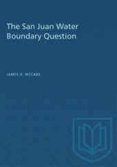 book The San Juan Water Boundary Question