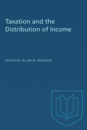 book Taxation and the Distribution of Income