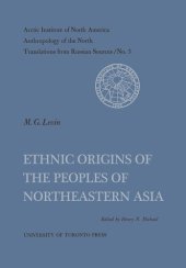 book Ethnic Origins of the Peoples of Northeastern Asia No. 3