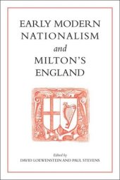 book Early Modern Nationalism and Milton's England