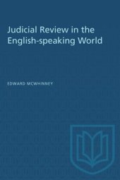 book Judicial Review in the English-speaking World