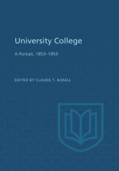 book University College: A Portrait, 1853-1953